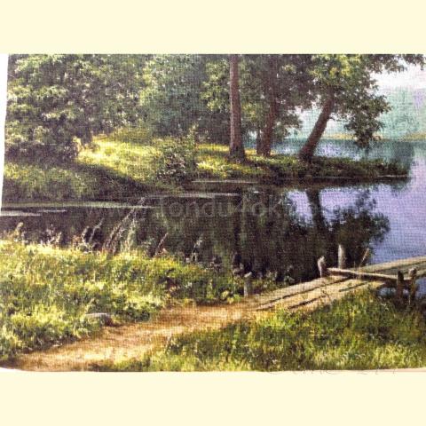 Вышивка - ткань: Страмин-Конгресс 24 ct, техника: петит/полукрест <br>Автор вышивки: Наталья Макарова (наталииии)