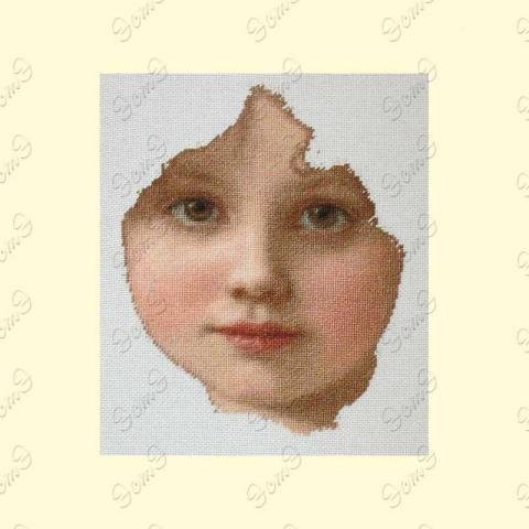 Вышивка  - ткань: Лугана 25 ct, техника: петит-поинт <br>Автор вышивки:  ЭстЭ