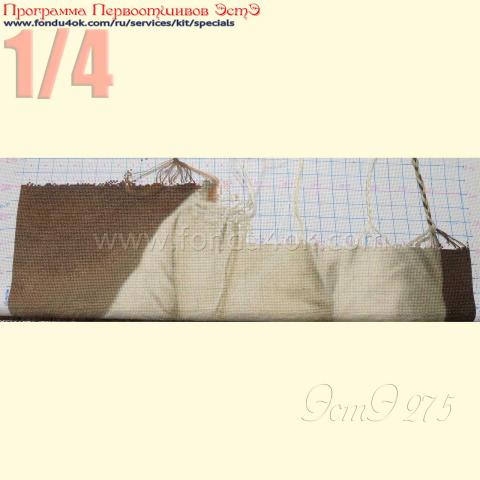 Вышивка - ткань: Аида 20 ct, техника: крестик в 2 нитки<br>Автор вышивки: Ольга Головина (Путешественница)<br>Программа Первоотшивов 2016, приз 1/4 работы