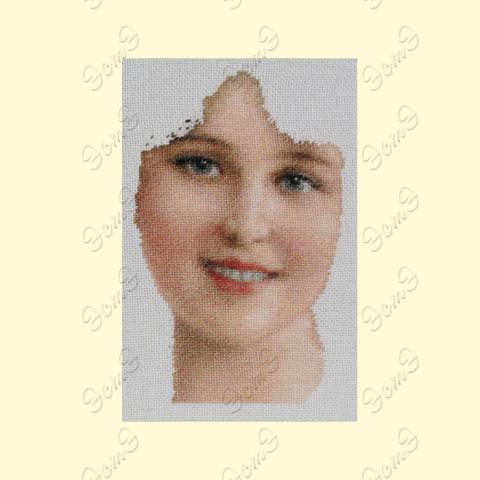 Вышивка - ткань: Лугана 25 ct, техника: петит-поинт <br>Автор вышивки: ЭстЭ