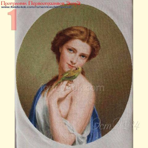 Вышивка - ткань: Лугана 25 ct, техника: петит-полукрест<br>Автор вышивки: Ануш Микаелян (Selena_Moonspell )<br>Программа Первоотшивов 2020