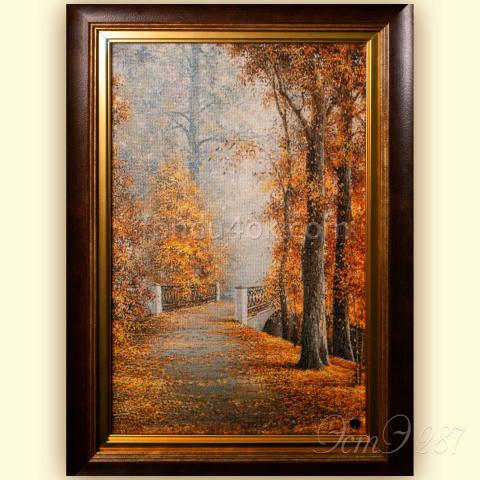 Вышивка в оформлении - ткань: 36 ct, техника: петит-поинт в 1 нитку <br>Автор вышивки: Екатерина Мусатова (Gatto)