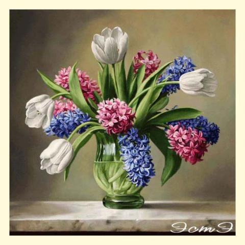 Скрин - компьютерное изображение схемы вышивки