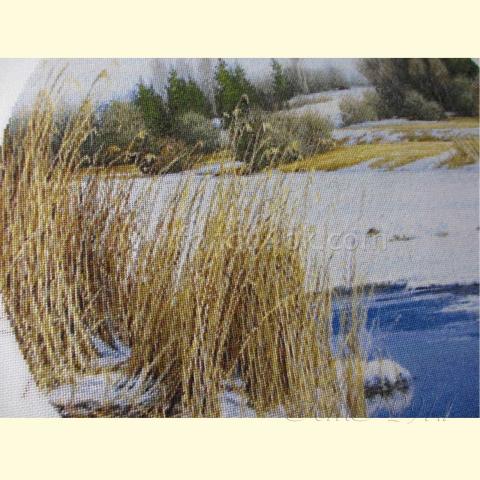 Вышивка - ткань: Cordovа 22 ct, техника: петит/полукрест <br>Автор вышивки: Валентина (Pink_fish)