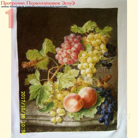 Вышивка - ткань: Лугана 25 ct, , техника: петит/полукрест <br>Автор вышивки: Майя Ячменева (YMN)<br>Программа Первоотшивов 2017, приз завершенная работа