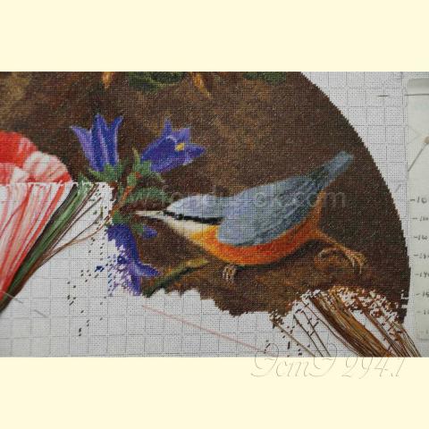 Вышивка  - ткань: Лугана 25 ct, техника: петит-полукрест<br>Автор вышивки:  Елена Ветрова (Elena_V)<!--:en-->Embroidery - fabric: lugana 25 ct, stitch type: petit-point<br>Author of the embroidery:  Elena Vetrova (Elena_V)