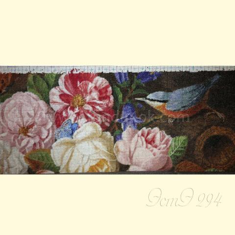 Вышивка - ткань: Конгресс-Страмин 24 ct, , техника: петит/полукрест <br>Автор вышивки: Ольга Яковлева (oltyuan)
