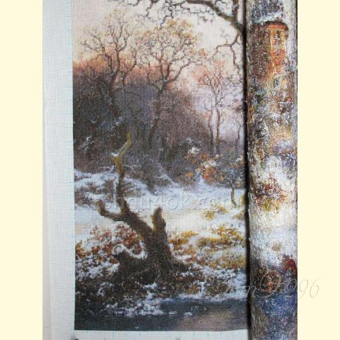 Вышивка  - ткань: Аида 18 ct, техника: крестик в 2 нитки<br>Автор вышивки: Лариса Бекряшева (ЛаВи)