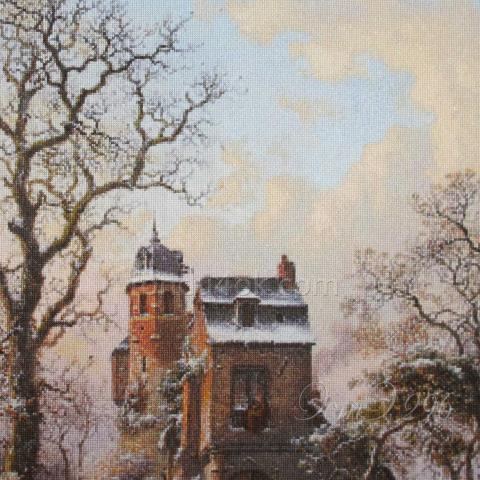 Вышивка  - ткань: Аида 18 ct, техника: крестик в 2 нитки<br>Автор вышивки: Лариса Бекряшева (ЛаВи)