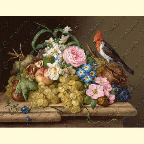 Оригинал схемы - отредактированная репродукция картины