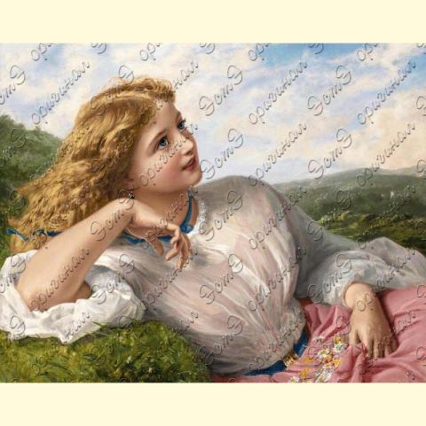 Оригинал схемы - отредактированная репродукция картины