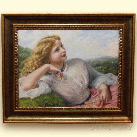 Оформленная вышивка  - ткань: Конгресс-страмин 24 ct, техника: петит-полукрест <br>Автор вышивки: Светлана Дианова (Belle)