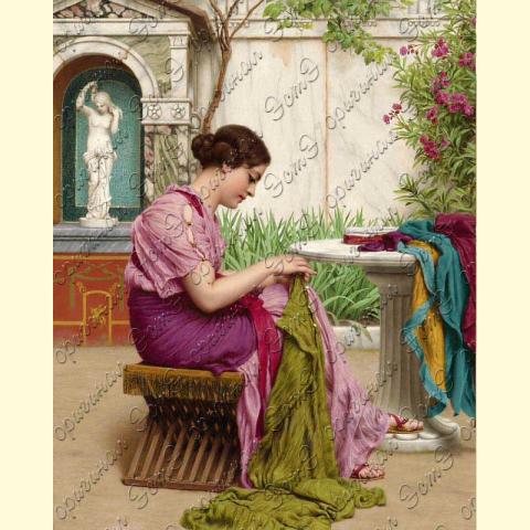 Оригинал схемы - отредактированная репродукция картины