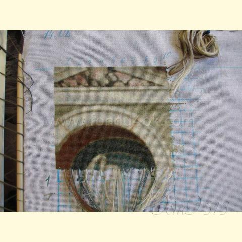 Вышивка  - ткань: Страмин-Конгресс 24 ct, техника: петит/полукрест <br>Автор вышивки: Валентина (Pink_fish)