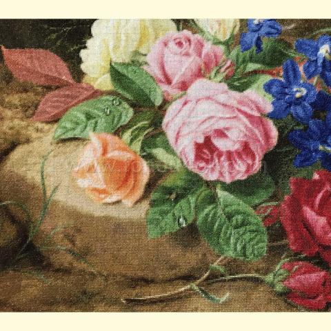 Вышивка  - ткань: Лугана 25 ct, техника: петит-полукрест<br>Автор вышивки: Алла Лебедева (A_I_L)