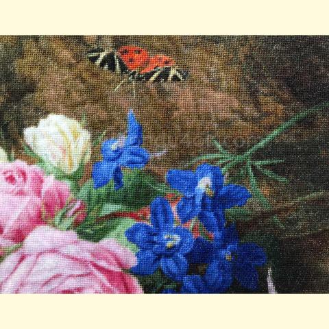 Вышивка  - ткань: Лугана 25 ct, техника: петит-полукрест<br>Автор вышивки: Алла Лебедева (A_I_L)