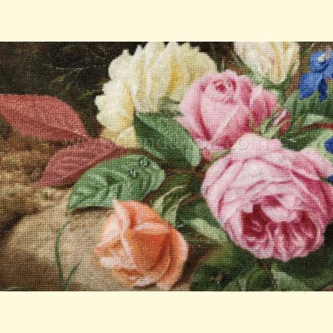 Вышивка  - ткань: Лугана 25 ct, техника: петит-полукрест<br>Автор вышивки: Алла Лебедева (A_I_L)