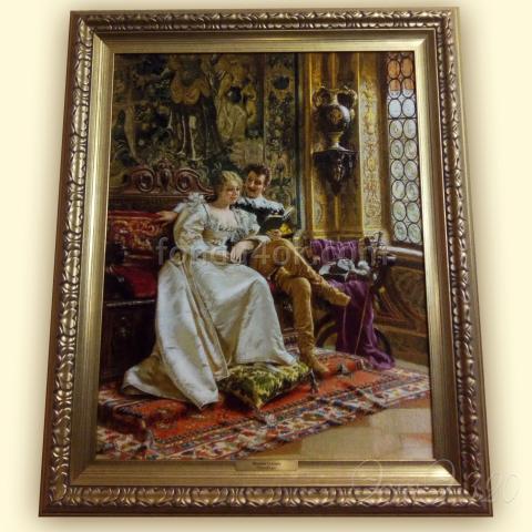 Оформленная вышивка  - ткань: Конгресс-страмин 24 ct, техника: петит-полукрест <br>Автор вышивки: Ирина Чистова (Шелли)