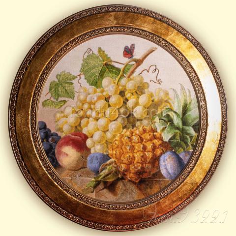 Вышивка в оформлении - ткань: Аида 20 ct, техника: крестик в 2 нитки<br>Автор вышивки: Катрин Баттенберг (Starcat)