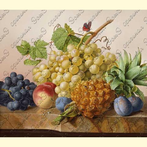 Оригинал схемы - отредактированная репродукция картины