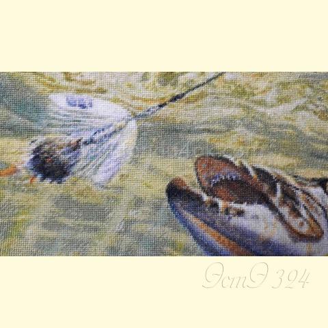 Вышивка - ткань: Линда 27 ct, техника: петит-поинт <br>Автор вышивки: Эльмира Мусина (elishka)<!--:en-->Embroidery - fabric: Linda 27 ct, stitch type: petit-point <br>Author of the embroidery: Elmira Musina (elishka)