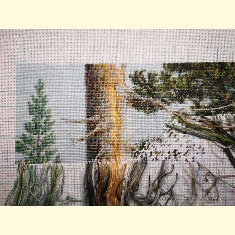 Вышивка - ткань: Лугана 25 ct, техника: петит/полукрест <br>Автор вышивки: Елена Подлесная (Peleon1)