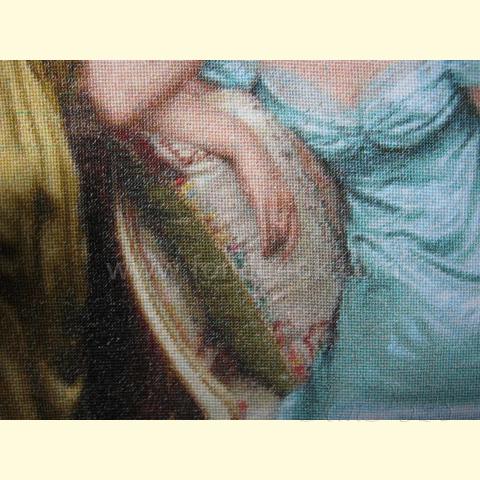 Вышивка  - ткань: Конгресс-страмин 24 ct, техника: петит-полукрест <br>Автор вышивки: Ирина Чистова (Шелли)