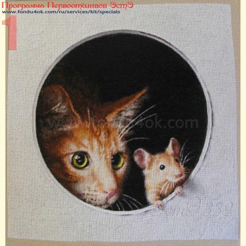 Вышивка - ткань: Линда 27 ct, техника: петит-поинт <br>Автор вышивки: Екатерина Мусатова (GattoC)<br>Программа Первоотшивов 2018, приз завершенная работа