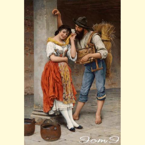 Скрин - компьютерное изображение схемы вышивки