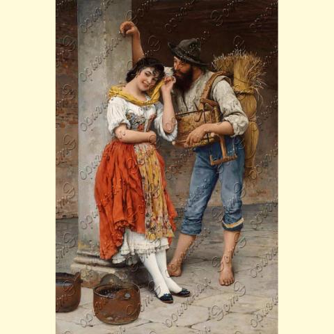 Оригинал схемы - отредактированная репродукция картины