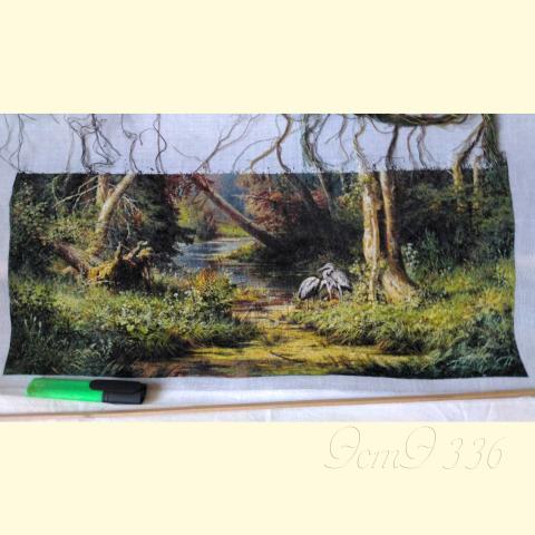 Вышивка - ткань: Сетка гобеленовая 25 ct, техника: петит/полукрест <br>Автор вышивки: Мария Зубанова (marycia)