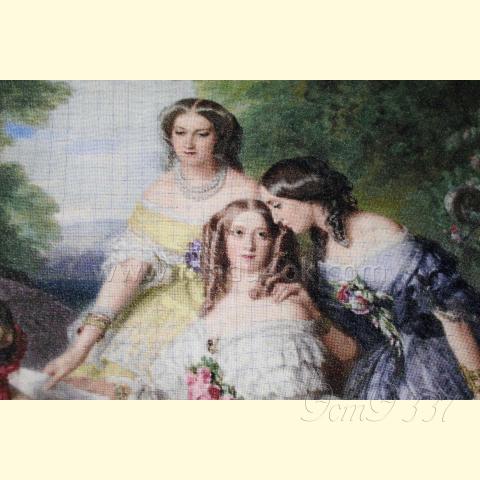 Вышивка  - ткань: Лугана 25 ct, техника: петиит-полукрест<br>Автор вышивки: Ольга Гаганичева (kukuruzina)