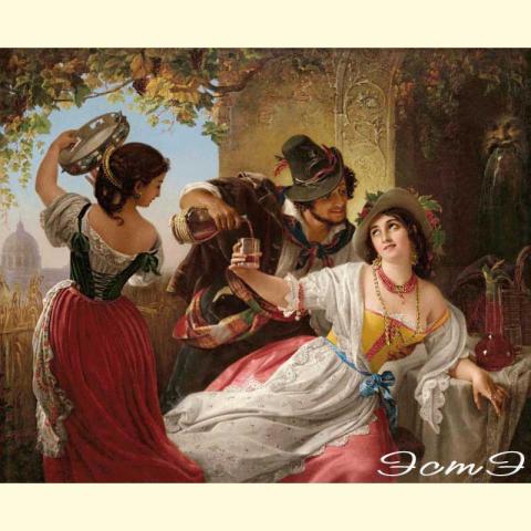 Скрин - компьютерное изображение схемы вышивки