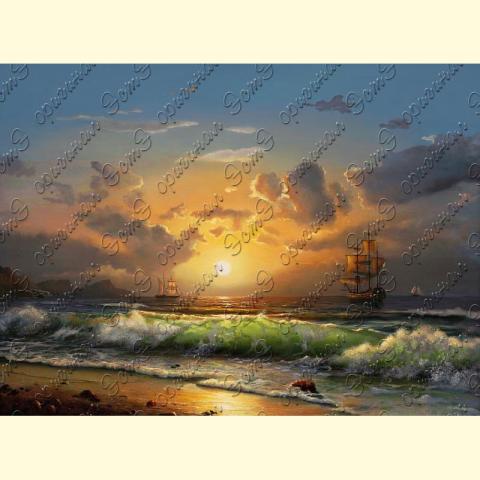 Оригинал схемы - отредактированная репродукция картины