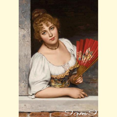 Скрин - компьютерное изображение схемы вышивки