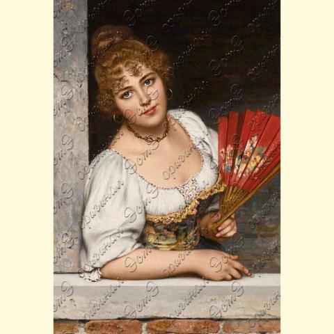 Оригинал схемы - отредактированная репродукция картины