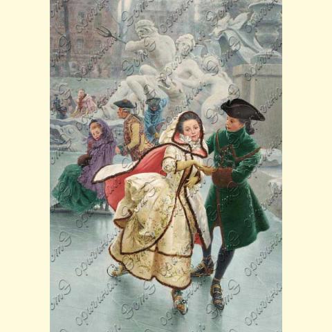 Оригинал схемы - отредактированная репродукция картины