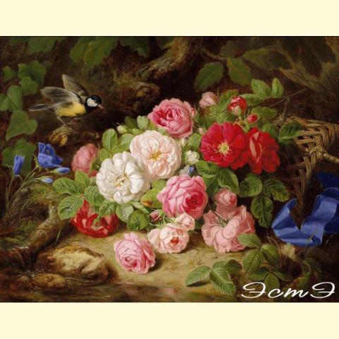 Скрин - компьютерное изображение схемы вышивки