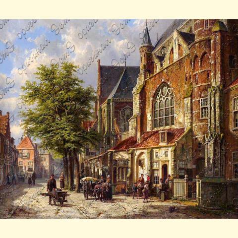 Оригинал схемы - отредактированная репродукция картины