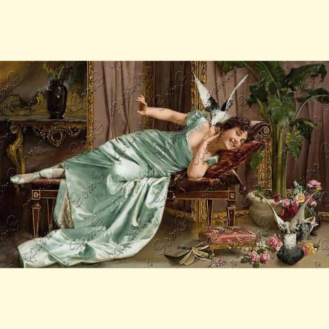 Оригинал схемы - отредактированная репродукция картины