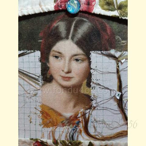 Вышивка  - ткань: Страмин-Конгресс 24 ct, техника: петит/полукрест <br>Автор вышивки: Валентина Фефелова (Pink_fish)