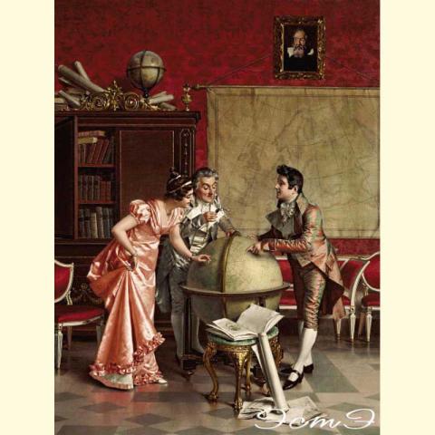 Скрин - компьютерное изображение схемы вышивки