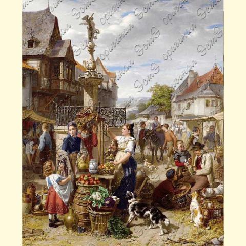 Оригинал схемы - отредактированная репродукция картины