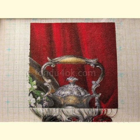 Вышивка - ткань: Сетка 25 ct, техника: петит-полукрест в 2 нитки<br>Автор вышивки: Злата Кремез (zlataya)<!--:en-->Embroidery - fabric: Setka 25 ct, stitch type: petit<br>Author of the embroidery: Zlata (zlataya)