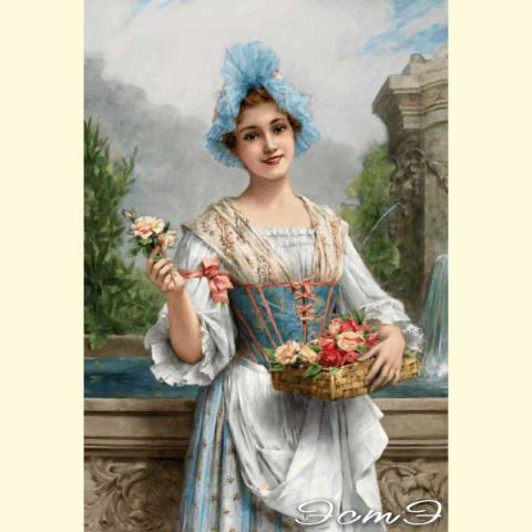 Скрин - компьютерное изображение схемы вышивки