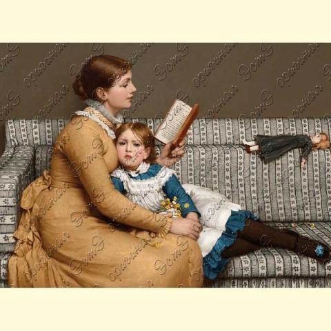 Оригинал схемы - отредактированная репродукция картины