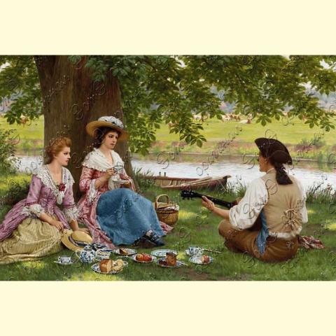 Оригинал схемы - отредактированная репродукция картины