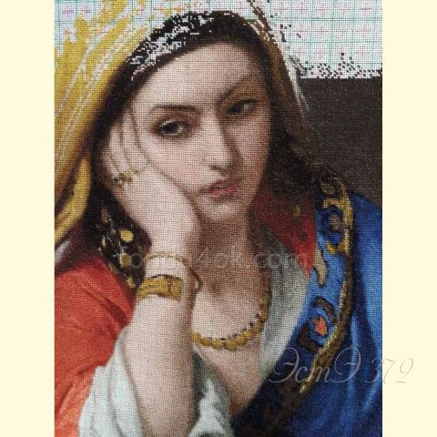 Вышивка  - ткань: Страмин-Конгресс 24 ct, техника: петит/полукрест <br>Автор вышивки: Алла Доменко (domenkoalla)