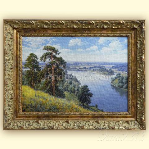 Вышивка в оформлении - ткань: Страмин-Конгресс 24 ct, , техника: петит/полукрест <br>Автор вышивки: Ирина Солохина