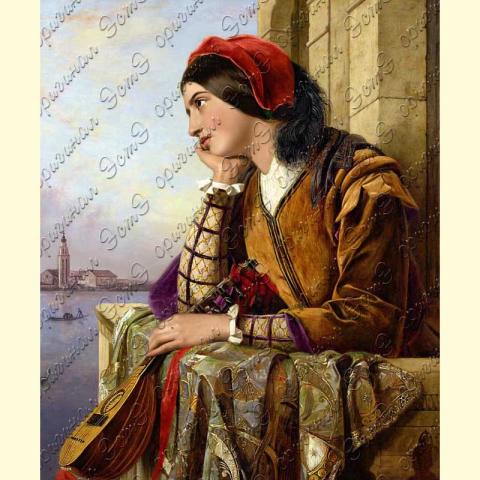 Оригинал схемы - отредактированная репродукция картины